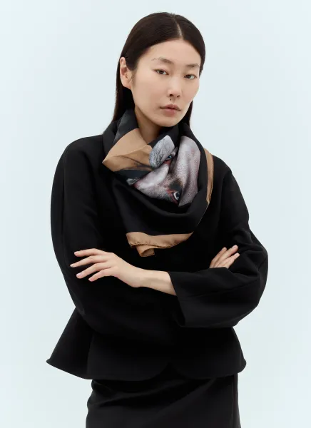 Printed Silk Scarf