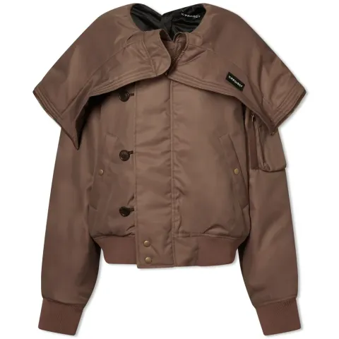Split Bomber Jacket