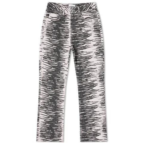 Zebra Print Jean