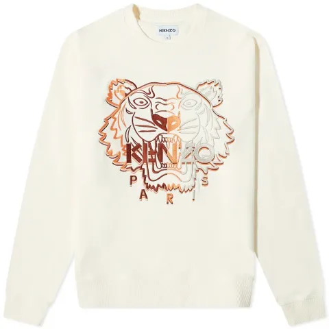 Embroidered Seasonal 2 Tiger Crew Sweat