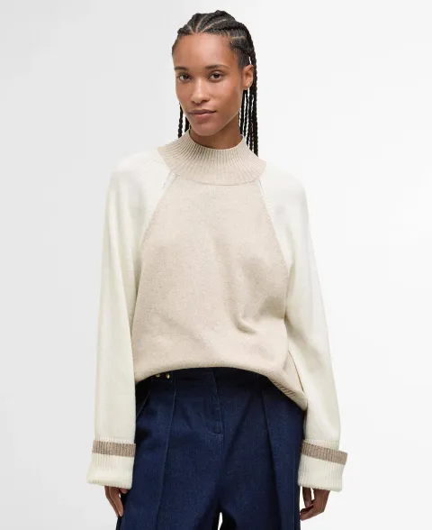 Wren Wool-Blend High-Neck Jumper