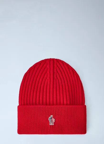 Moncler Grenoble Ribbed Knit Beanie