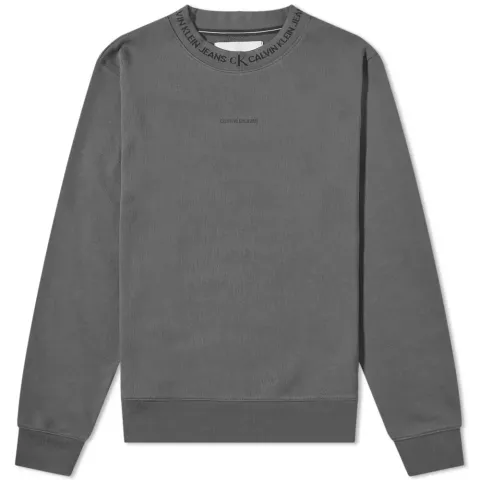Logo Jaquard Crew Sweat