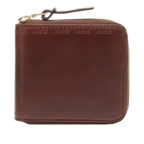 Leather Billfold Zip Wallet