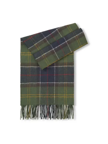 BARBOUR Wool Dramside Reversible Scarf - Classic Tartan