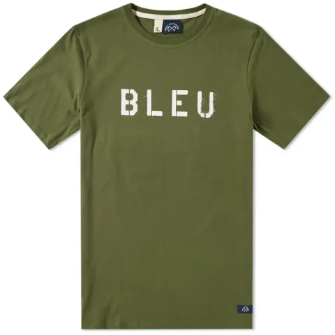 Bleu Stencil Tee