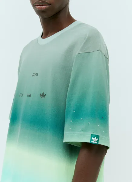 Logo Print Gradient T-Shirt