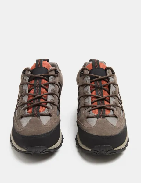 Marks & Spencer Waterproof Walking Shoes Brown Mix
