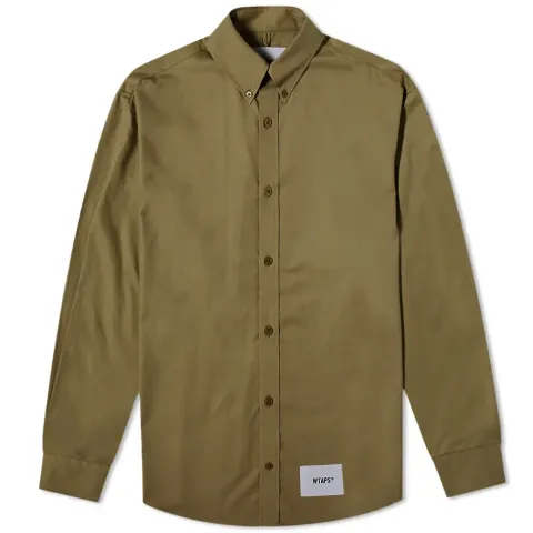 Twill Button Down Shirt