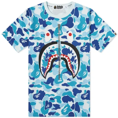 Big ABC Camo Shark T-Shirt
