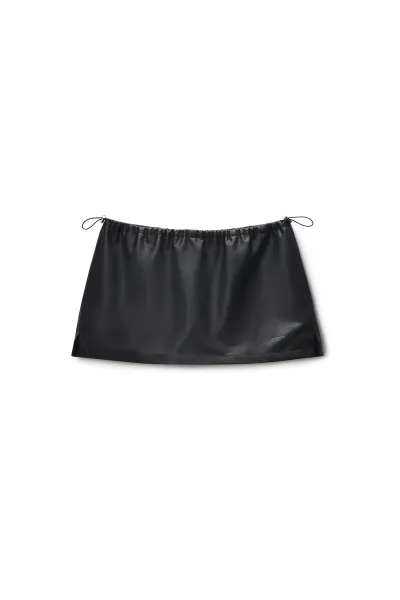 Mini Skirt with Bungee Drawcord