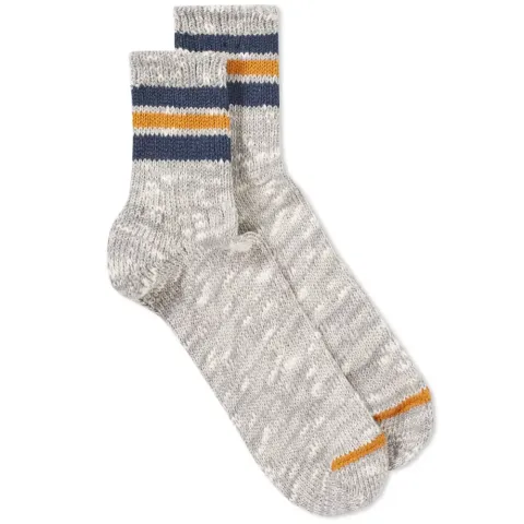 3 Line Slub Socks
