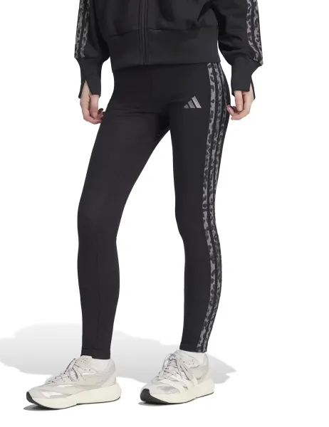 Adidas Animal Print High Waisted Leggings Multi