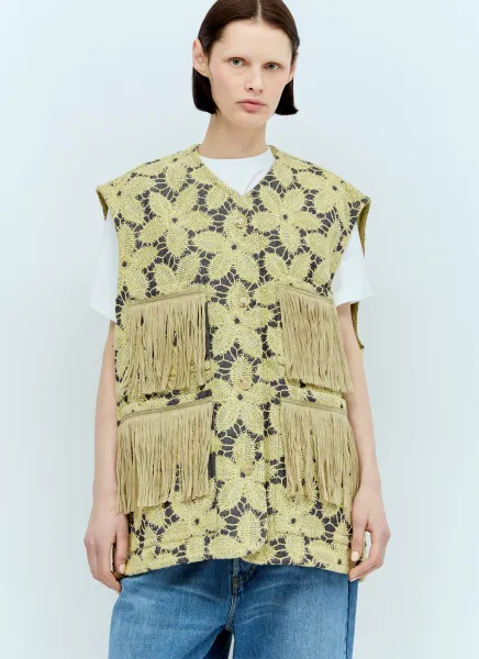 Embroidered Vest