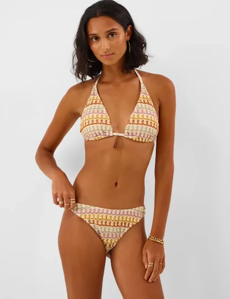 Woven Bikini Bottoms Multi