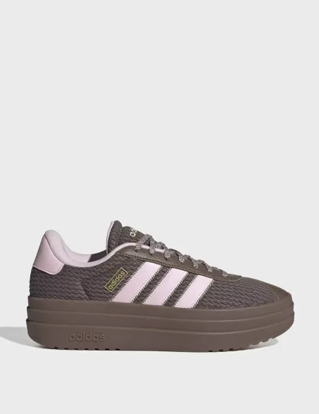 Adidas VL Court Bold Platform Trainers Pink Mix
