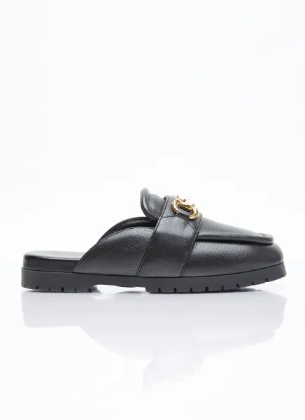 Horsebit Loafer Slippers