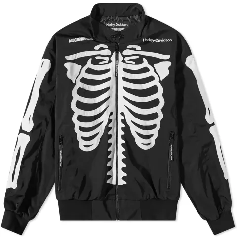 x Harley Davidson Racing Bones Jacket