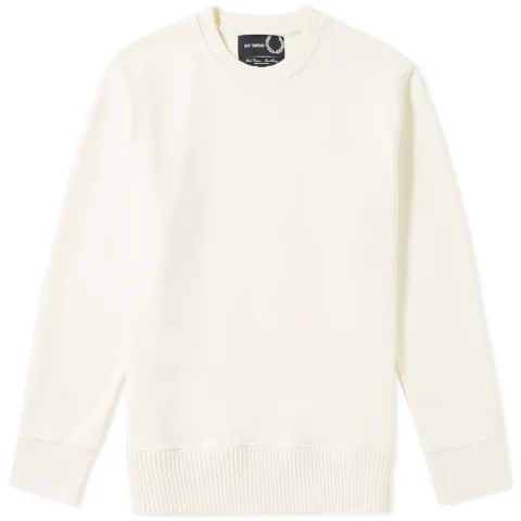 Embroidered Logo Rib Sweater