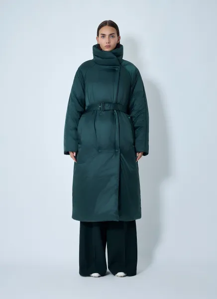 Satin Padded Coat