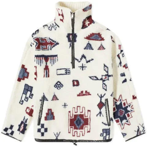 Marlo Ikat Fleece Jacket