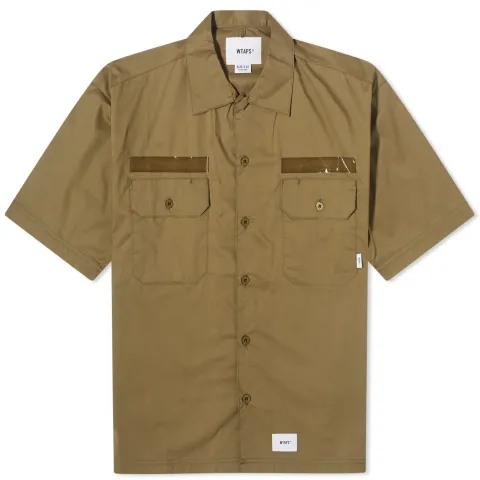 03 WTVUA Short Sleeve Back Print Shirt