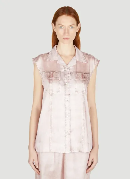 C-Mohja Denim Sleeveless Shirt