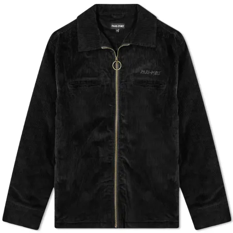 Cord Zip Up Jacket