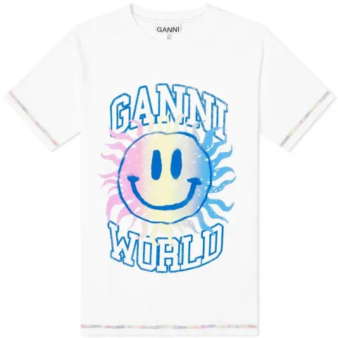 Basic Jersey Smiley Relaxed T-Shirt