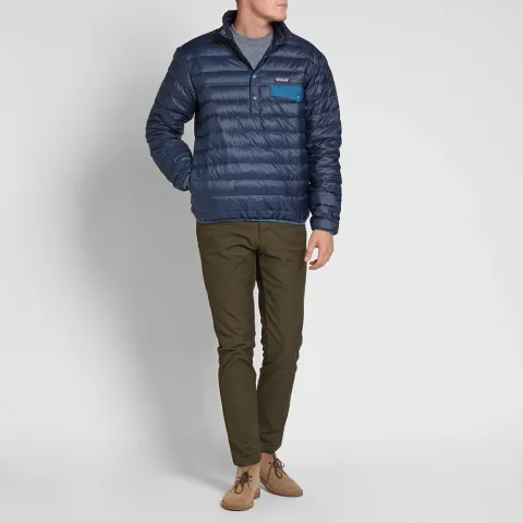 Down Snap-T Pullover