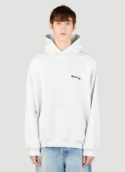 Large Fit Hooded Sweatshirt