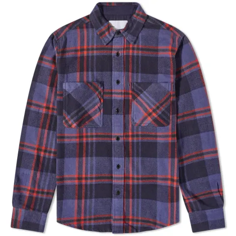Heavyweight No Flap Flannel Workshirt