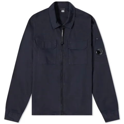 2 Pocket Arm Lens Zip Overshirt