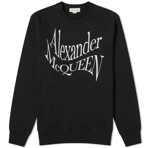 Warped Logo Crew Sweat