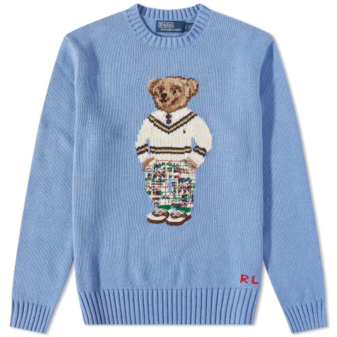 Cricket Bear Crew Knit