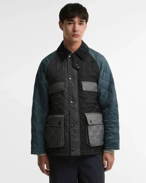 Patchwork Sugarlump Bedale Quilted Jacket