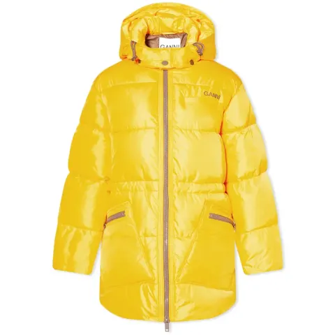 Tech Puffer Midi Jacket