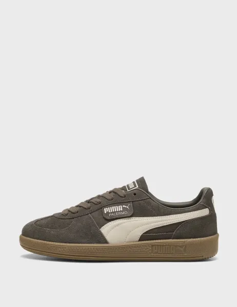 Puma Palermo Colourblock Terrace Trainers Brown Mix