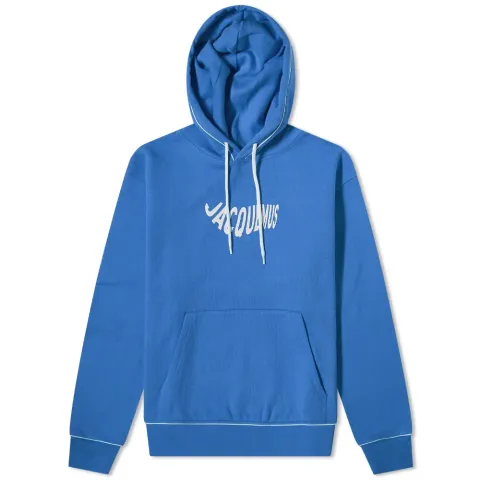Contrast Stitch Popover Hoodie