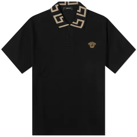 Medusa Greca Polo Shirt