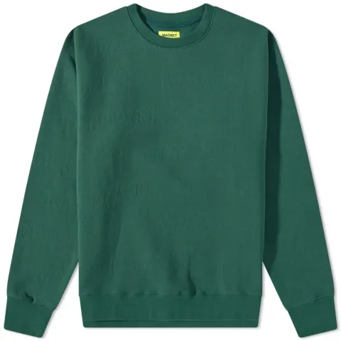 Embossed Crew Fleece