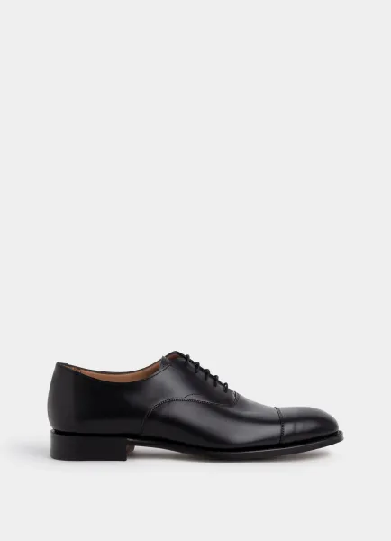 Leather Oxford Toe Cap Shoe
