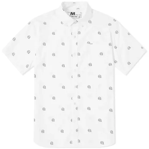 Short Sleeve Icon Pattern Shirt