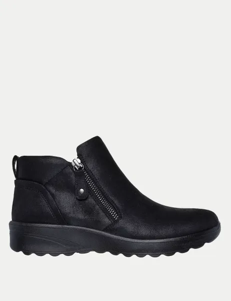 Skechers Lovely Vibe Ankle Boots Black