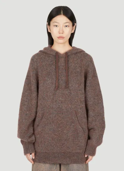 Hooded Mohair Sweater