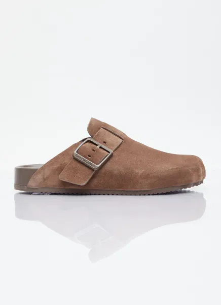 Suede Sunday Mules