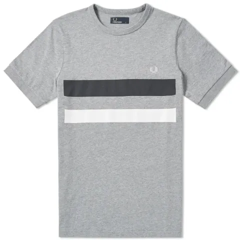 Fred Perry Bold Print Tipped Tee