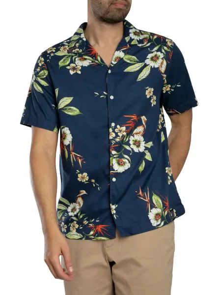 Superdry Hawaiian Print Short Sleeved Shirt