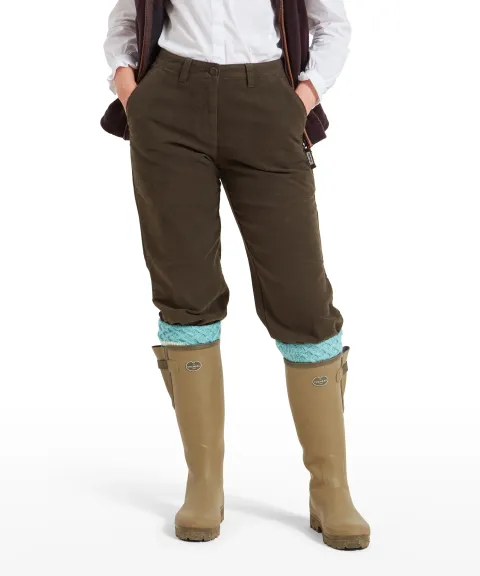 Schöffel Country Women's Moleskin Breeks - Forest
