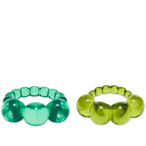 Power Puf Buttercup Ring - Set of 2